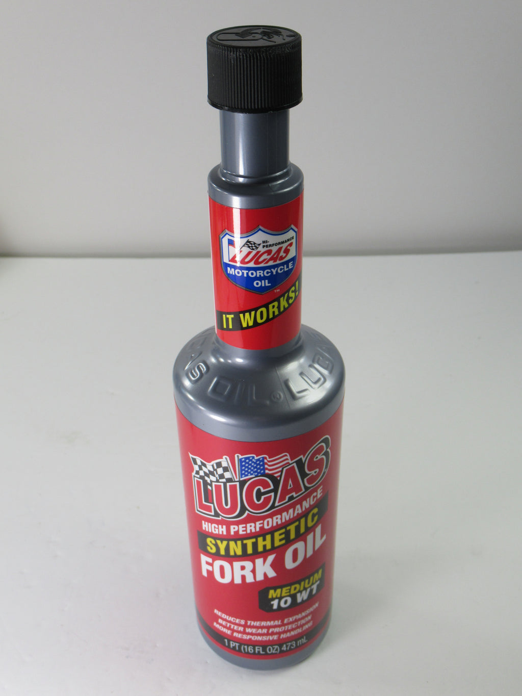 Lucas Fork Oil 10 wt Triumph Norton motorcycle semi-light Gold series Best 1 pint