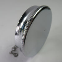 Triumph gas tank cap chrome flat top with safety chain Ceandess UK 82-3219
