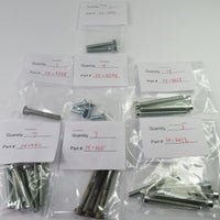 Triumph T150 Engine Posi-drive screw set 1969 to 74 Trident Triple Phillips cheese head