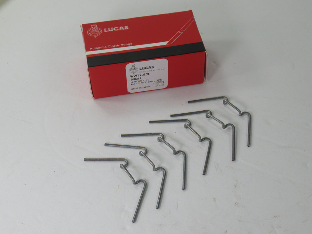 6 CLIPS fixing WIRES LUCAS copy 504665 Headlight clips head light lens clip wire retainer