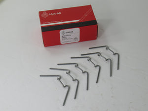 6 CLIPS fixing WIRES LUCAS copy 504665 Headlight clips head light lens clip wire retainer