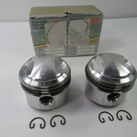 Triumph pre-Unit 500 plus 20 .020 over piston set with rings GPM 63.5MM T500