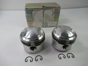 Triumph pre-Unit 500 plus 20 .020 over piston set with rings GPM 63.5MM T500