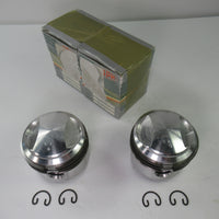 Triumph pre-Unit 500 plus 20 .020 over piston set with rings GPM 63.5MM T500