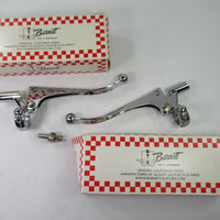 BTE Barnett 7/8" Brake and clutch lever set ball end NOS chrome USA Made