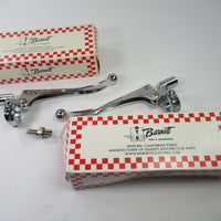 BTE Barnett 7/8" Brake and clutch lever set ball end NOS chrome USA Made