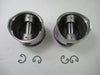 Triumph pre-Unit 500 plus 20 .020 over piston set with rings GPM 63.5MM T500