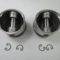 Triumph pre-Unit 500 plus 20 .020 over piston set with rings GPM 63.5MM T500
