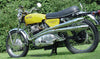 Norton COMMANDO "S" S set type exhaust kit system complete pipes mufflers UK Made