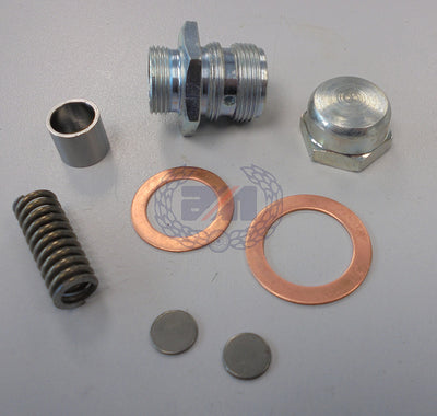 13.1762 Norton Commando oil pressure relief valve assembly complete set