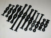 John Bull rubber cable tie 12 assortment 6" 4.5" 4" 3.75" 2.75" 2.25" UK Made * !