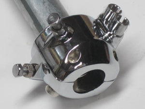 TRIUMPH 7/8" Dual pull Throttle polished chrome BSA Bonneville T120 2 carb