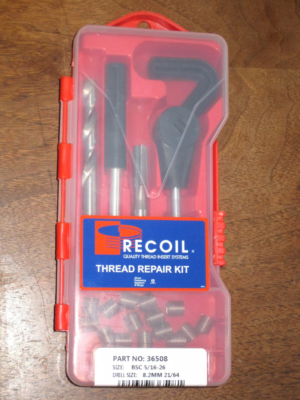 CEI BSC 5/16 x 26 tpi Thread repair kit Triumph Norton 1959 to 1968 helicoil