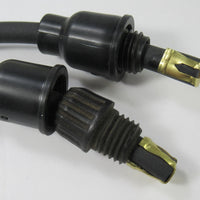 Copper spark plug wire set Mag magneto Triumph pre-unit T120 6T T110 500 650 PU