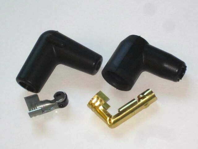 Spark plug wire boot ends coil 90 and plug 90 with Connectors 7mm USA Made