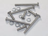 8pc screw & washer set Norton lever perch switch plates disc brake 1972 73 74