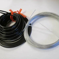 Bulk 50' roll control Cable 6mm teflon Casing & 100' Inner Wire 2mm clutch brake