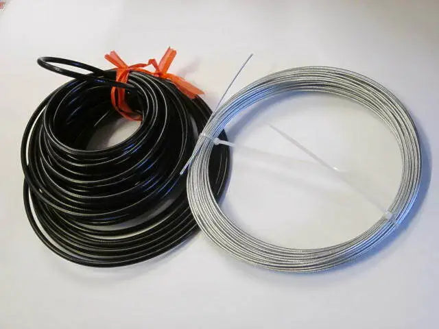 Bulk 50' roll control Cable 6mm teflon Casing & 100' Inner Wire 2mm clutch brake