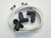 Joe Hunt mag magneto spark plug wires White copper core Triumph BSA 50"