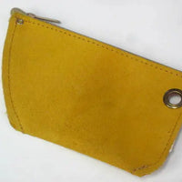 Registration envelope leather heavy duty zipper USA Made pouch motorcycle auto