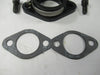 Norton Single Carb Manifold Kit - 44mm ID Rubber Flange for 36mm Mikuni Commando
