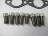Norton Single Carb Manifold Kit - 44mm ID Rubber Flange for 36mm Mikuni Commando