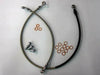 Norton braided oil lines top end rocker feed Commando 1969 to 74 Venhill UK Made