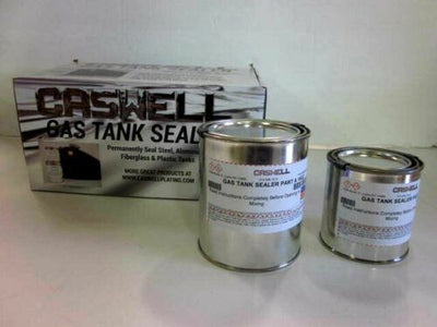 Caswell BATTLESHIP GREY Gas Tank Sealer repair kit motorcycles 10 gallon GRAY