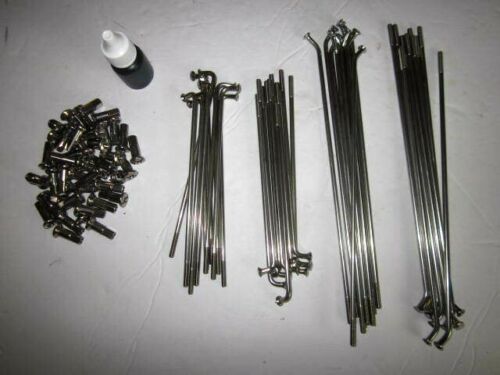 Buchanan's Triumph Stainless front wheel spokes Conical 1971 72 73 650 19"