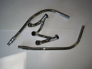 T150 Exhaust pipe set 71-3812 71-3815 Trident 1969 70 71-3812/5 70-7597