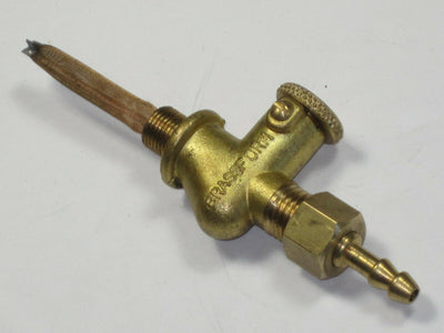 Brass push pull petcock Petrol tap 1/8