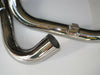 Triumph Unit 650 750 drag pipes 1 3/4" Chrome UK made exhaust chopper bobber