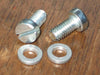 97-3893 97-3894 drain screw and washer set Triumph BSA fork tube plug 1969 - 74 * !