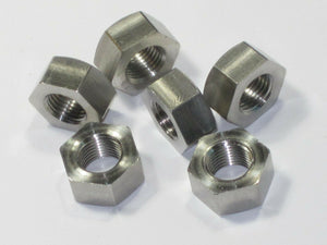 6 each stainless nuts 3/8 x 26 tpi CEi nut 1959 to 1968 whitworth Triumph Norton * !