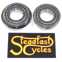 Tapered neck bearing steering set 1954 to 1970 Triumph 650 500 frame bearings