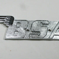 BSA gas tank badge 60-2568 A65 OIF 1971 1972 650 oil in frame