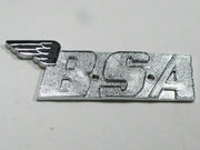 BSA gas tank badge 60-2568 A65 OIF 1971 1972 650 oil in frame