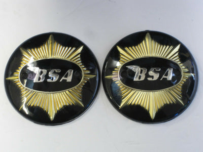 BSA tank badges Gold star black 65-8228 68-8087 68-8116 * !