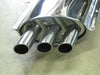 Triumph T150 T160 Raygun muffler set Trident 70-9036 832L 832R UK Made mufflers * !