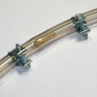 Inline fuel filter Triumph Norton BSA 1/4" ID gas line motorcycle UK Made * !