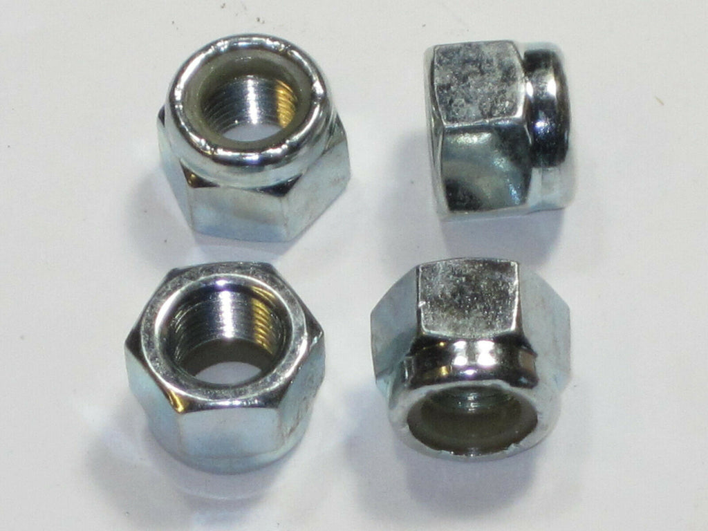 BSC nut 3/8" x 26 Nyloc 26TPI Triumph Norton BSA locking nut