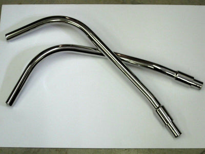 T150 Exhaust pipe set 1971 & 1972  71-3851 71-3853 Trident 71-2451/53 pipes 1 1/2