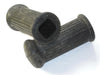 Triumph BSA 82-9051 footpegs square hole rear rubbers UK Made pillion rubber set
