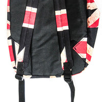 Union Jack British Flag Distressed Backpack England UK canvas back pack