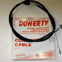 Front Brake Cable Doherty 42" Triumph conical 1971 60-3075 60-3557 with switch