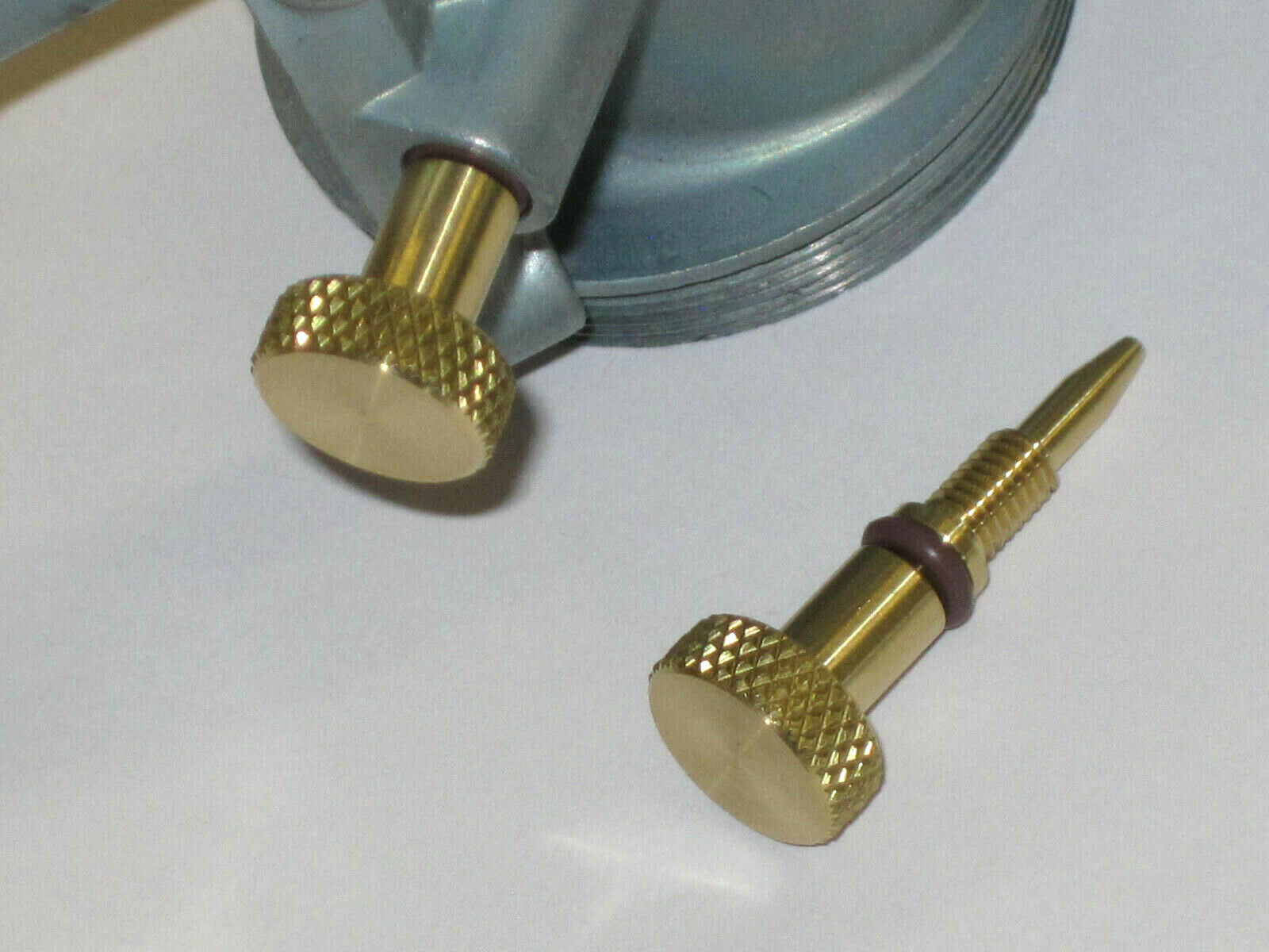 Amal 930 932 626 idle adjust thumb screw throttle stop air mix set fin