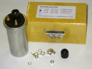 Tri-Spark 6V coil 6 volt ignition coil 40mm Lucas # 45275 Triumph Norton BSA