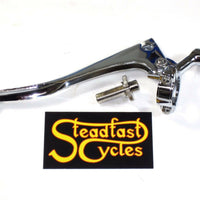 1" brake lever assembly Triumph ball end right hand for 1 inch bars *