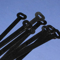 10 Wire ties black alloy 8" cable clip set BSA 75-9045 Triumph 82-9918 A65 T120 *