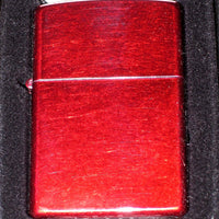 Zippo cigarette lighter Candy Apple Red 21063 Made in the USA windproof NEW 